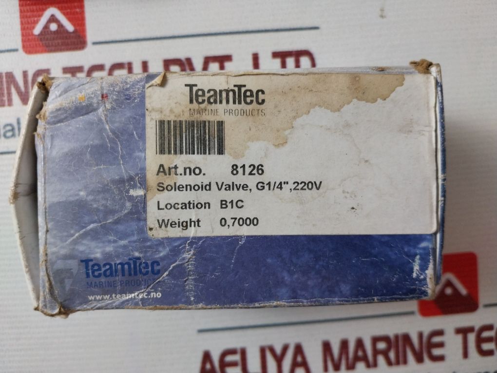 Teamtec 8126 Solenoid Valve