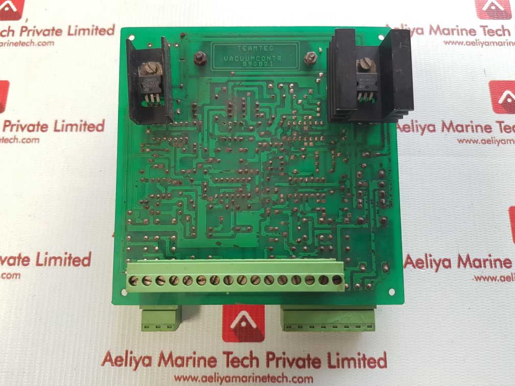 Teamtec 890801 Incinerator Vacuum Controller Control Board 