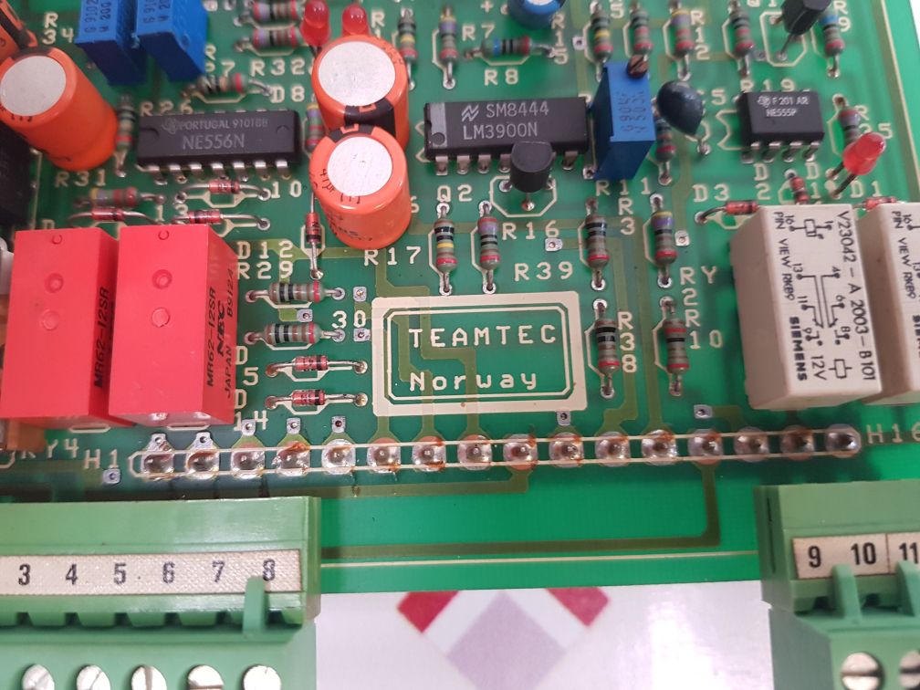 Teamtec 890801 Vacuum-control Board Used One