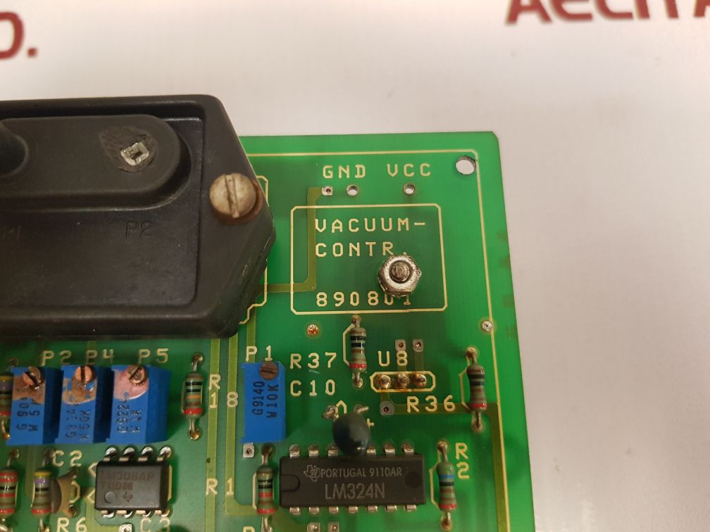 Teamtec 890801 Vacuum-control Board Used One