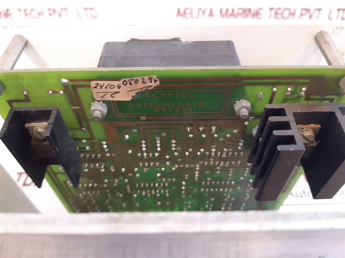 Teamtec 890801 Vacuum Controller 900601 Temp. Controller