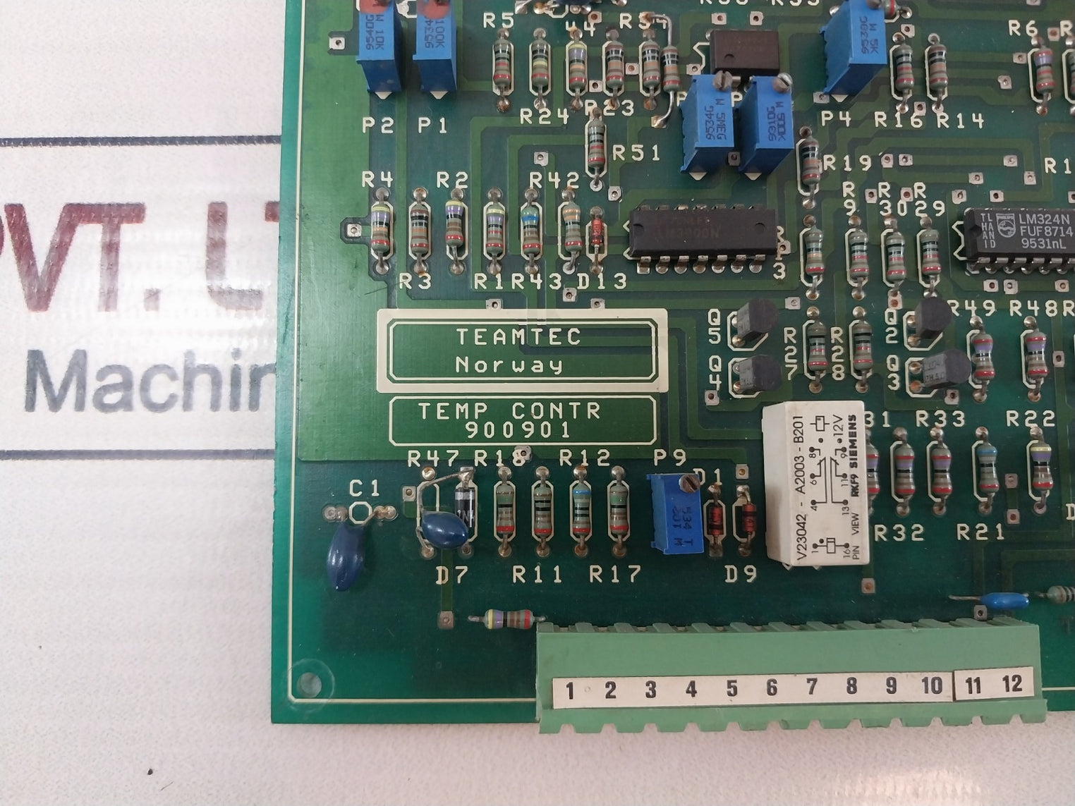 Teamtec 900901 Temperature Control Board 2395