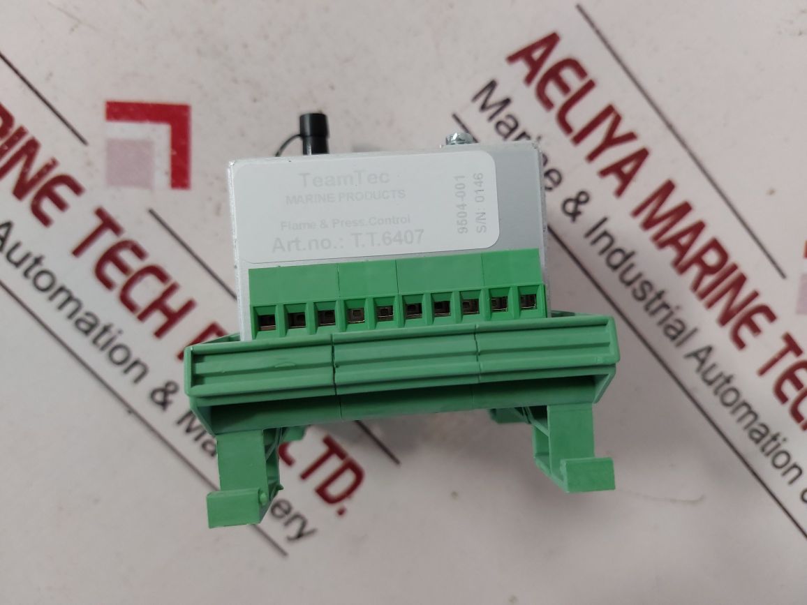 Teamtec T.T.6407 Flame And Pressure Control