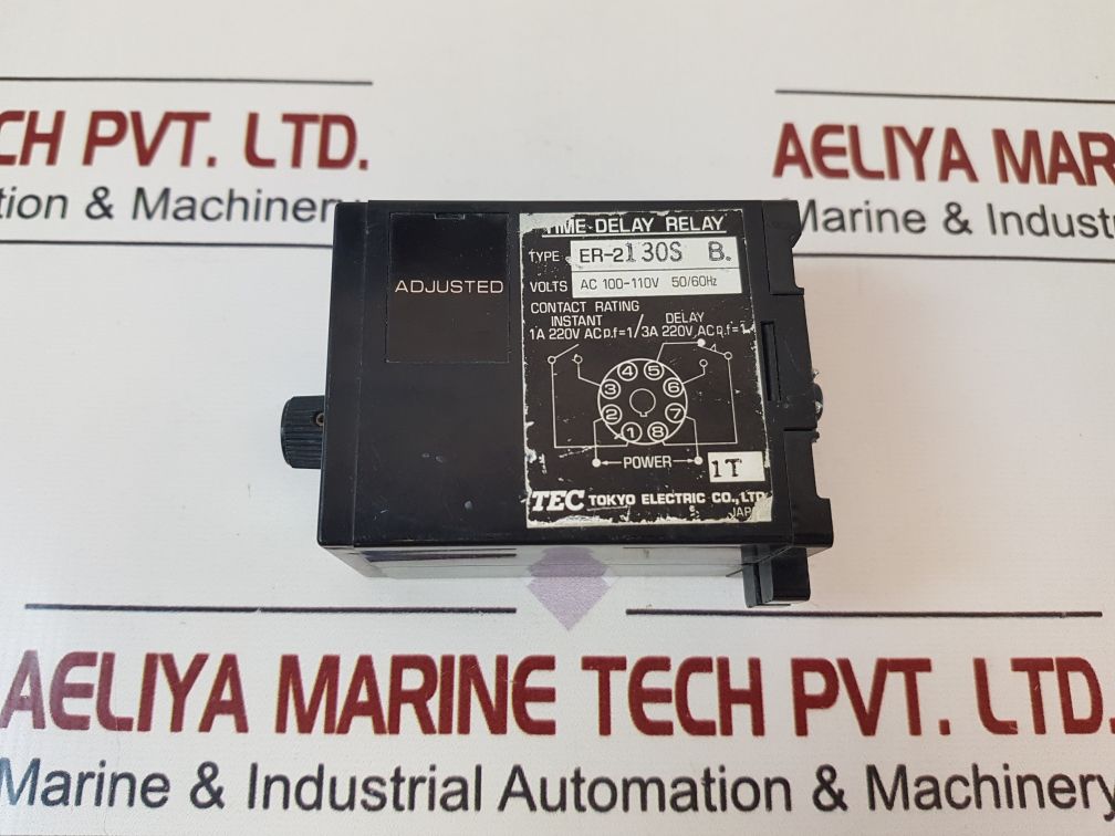 Tec Er-2130S B Time-delay Relay