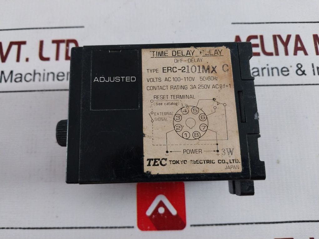 Tec Erc-2 Time Delay Relay