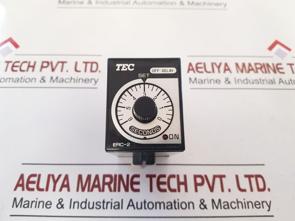 Tec Erc-2 Time Delay Relay Ac200-220V 50/60Hz
