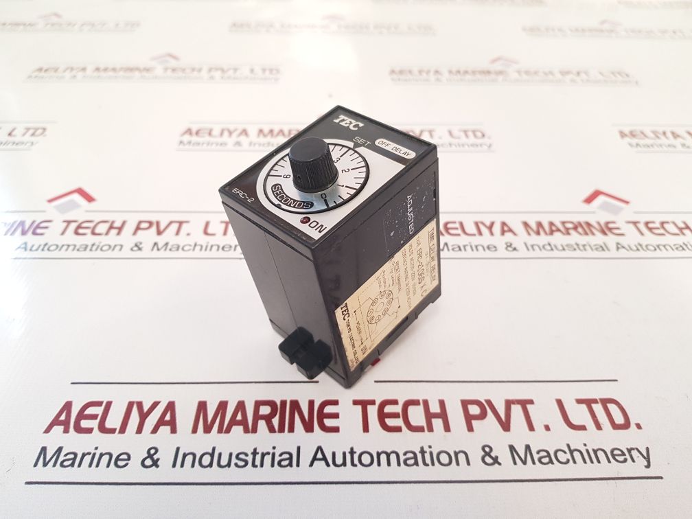 Tec Erc-2 Time Delay Relay Ac200-220V 5060Hz
