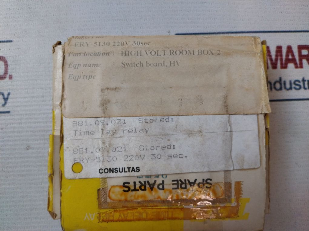 Tec Ery-5130S Time Delay Relay