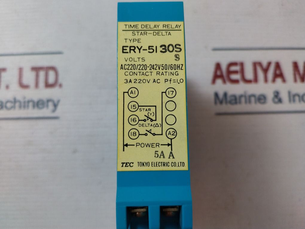 Tec Ery-5130S Time Delay Relay