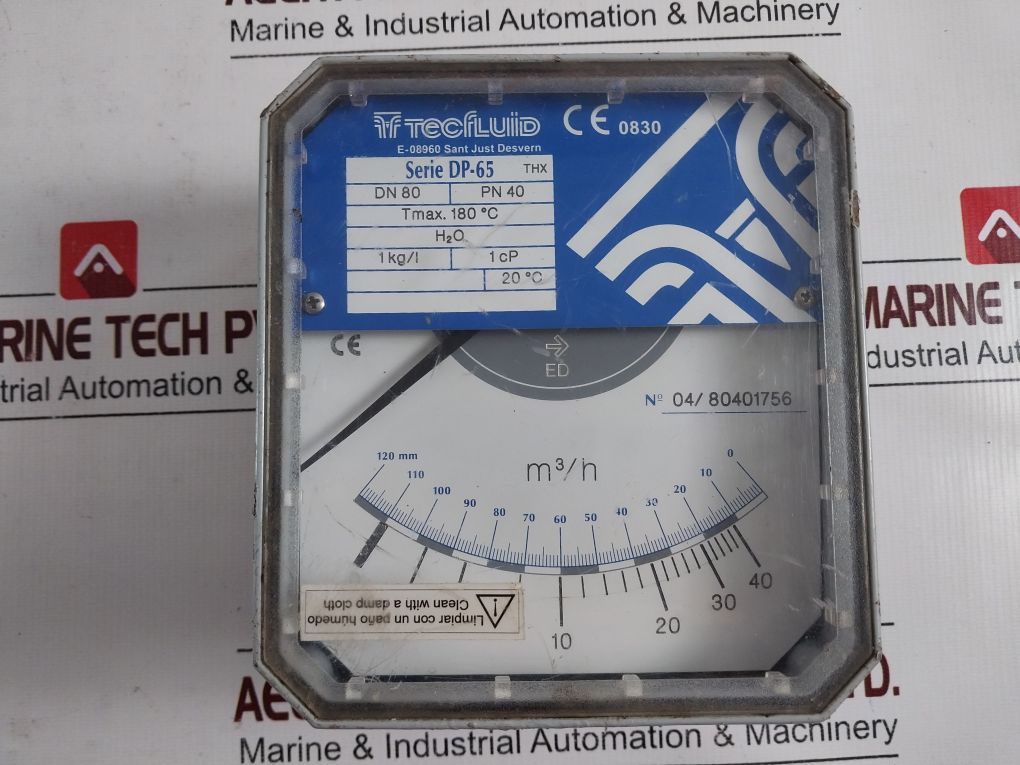 Tecfluid Dp-65 Flowmeter