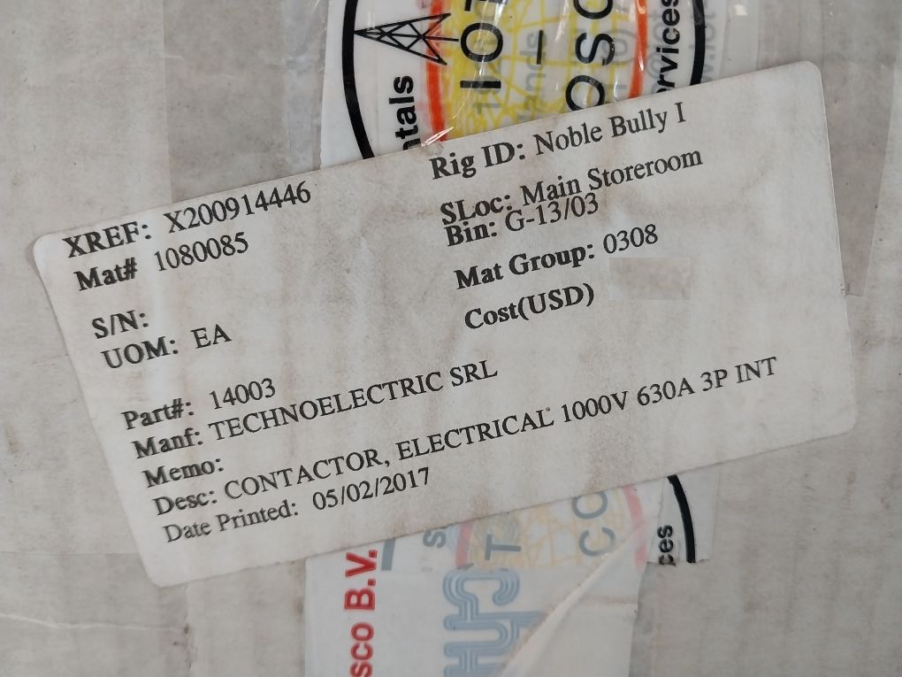 Technoelectric Vc4P 3X630A Circuit Breaker Kit