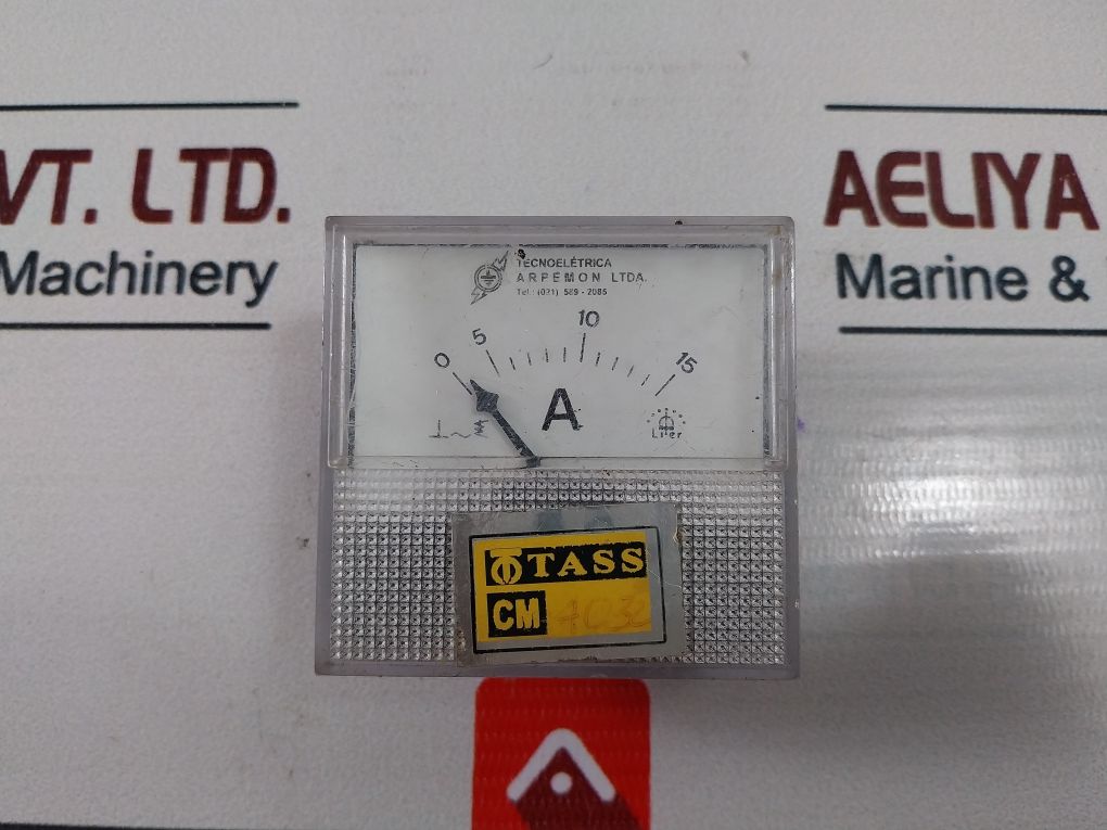 Tecnoeletrica Arpemon 0-15A Panel Meter Cm4032