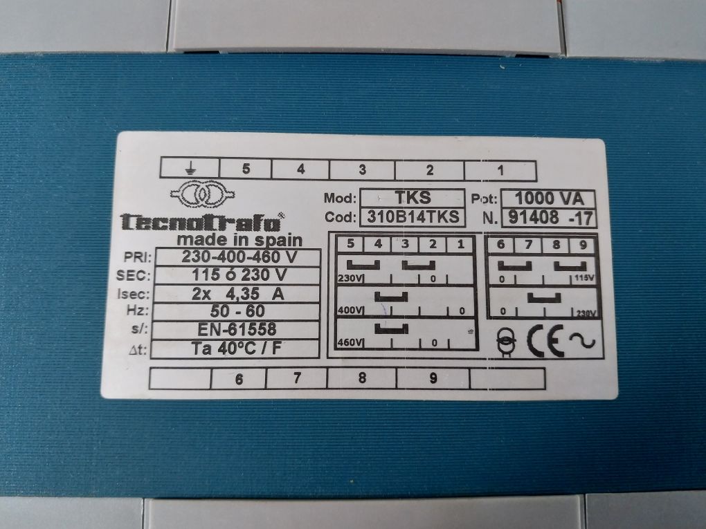 Tecnotrafo 310B14Tks Transformer