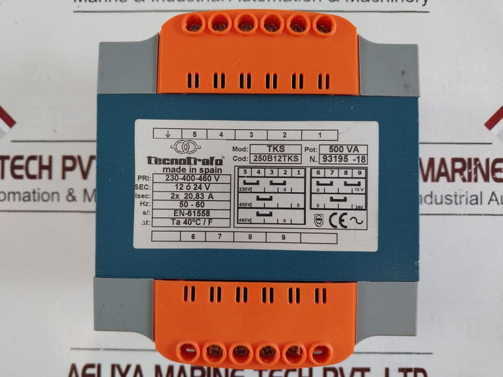 Tecnotrafo Tks Single-phase Transformer 230-400-460V