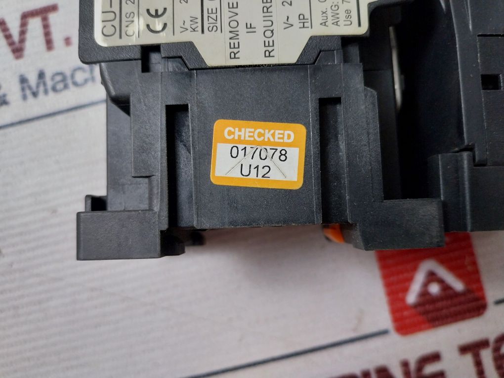 Teco Cu-16 Magnetic Contactor With Rhu-10/16K1 Thermal Overload Relay