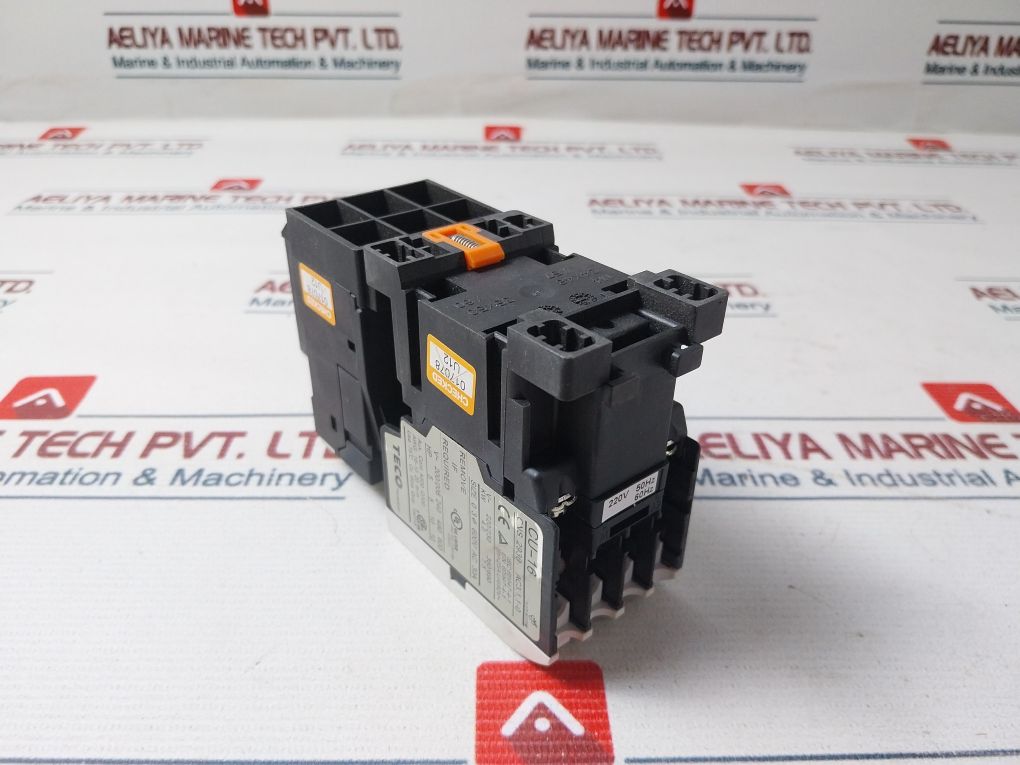 Teco Cu-16 Magnetic Contactor With Rhu-10/16K1 Thermal Overload Relay