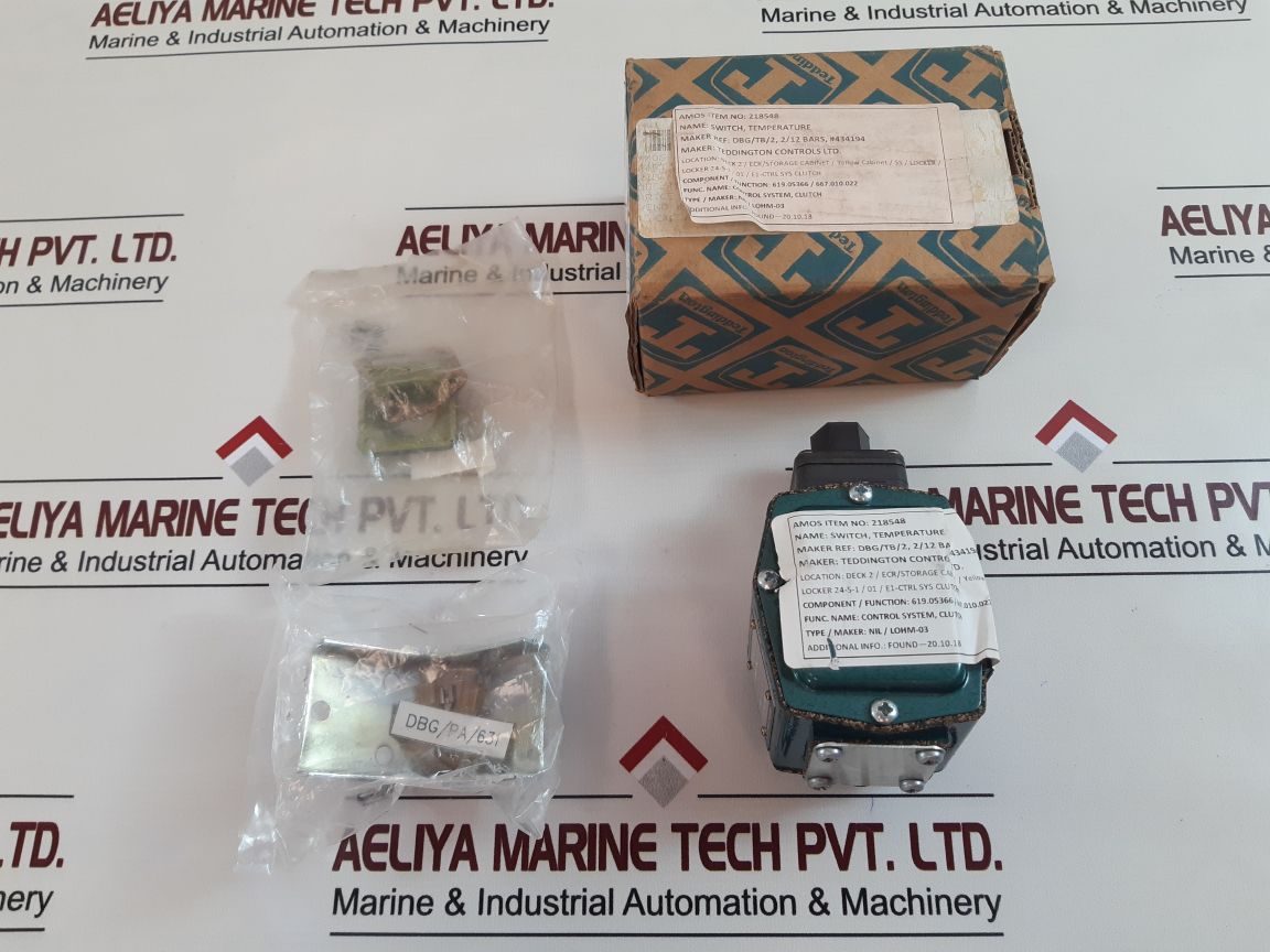 Teddington Controls Dbg/Tb/2 Pressure Switch
