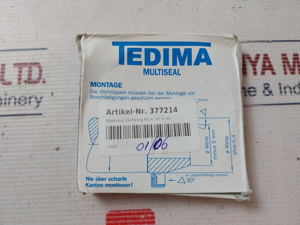 Tedima 377214 Seal