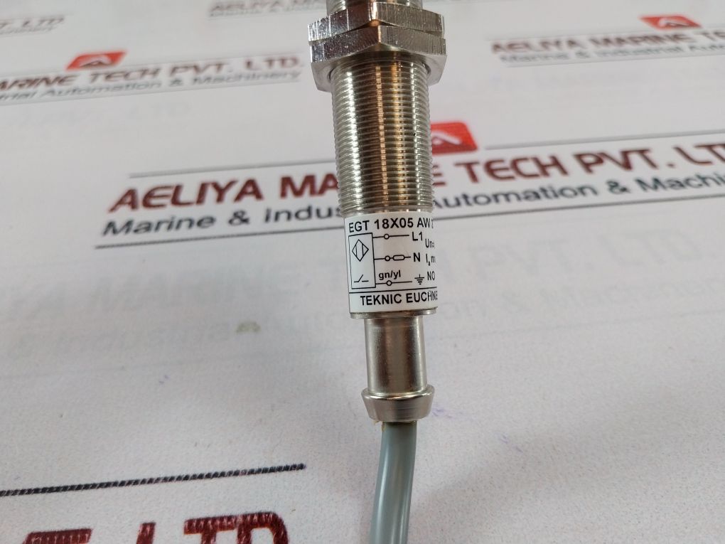 Teknic Euchner Egt 18X05 Aw 220-2000L Proximity Sensor Switch