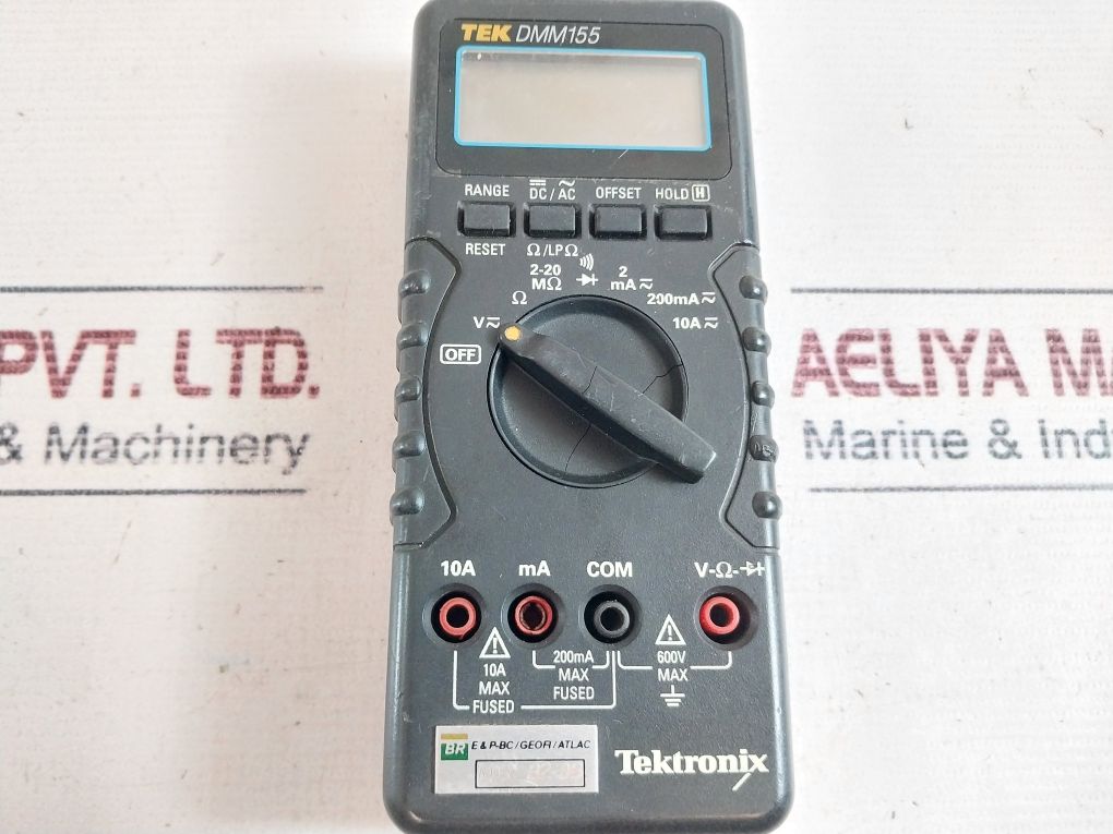 Tektronix Dmm155 Digital Multimeter 10A 600V