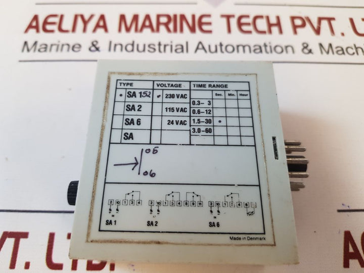 Telco Sa 152 Time Relay 1.5-30 Sec.
