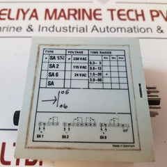 Telco Sa 152 Time Relay 1.5-30 Sec.
