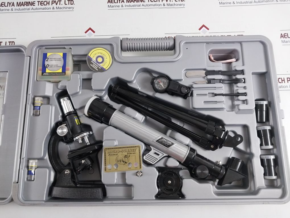 Tele-science 20X-30X-40X Petri Dish Boite Coupe Microscope Set