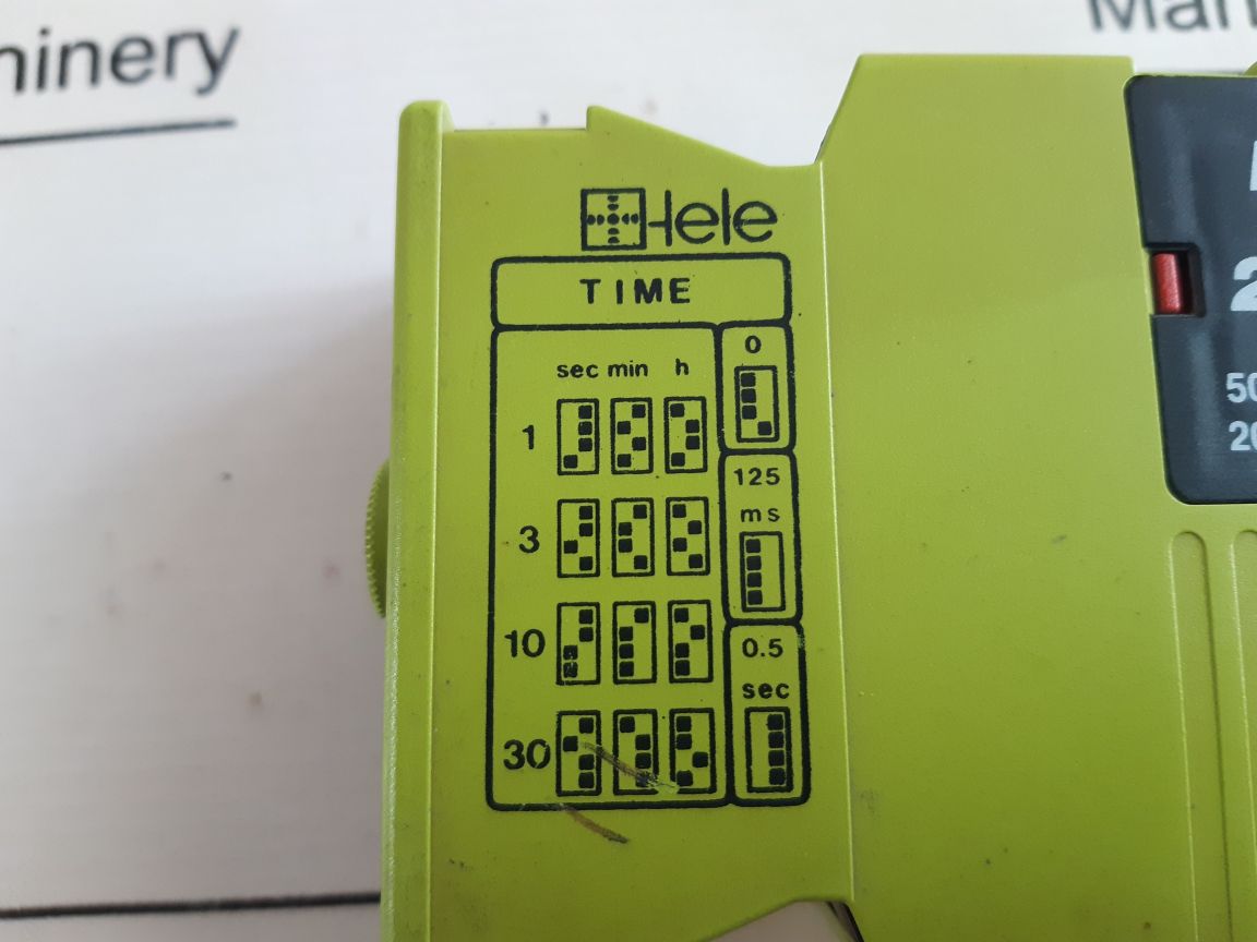 Tele E3V Time Delay Relay