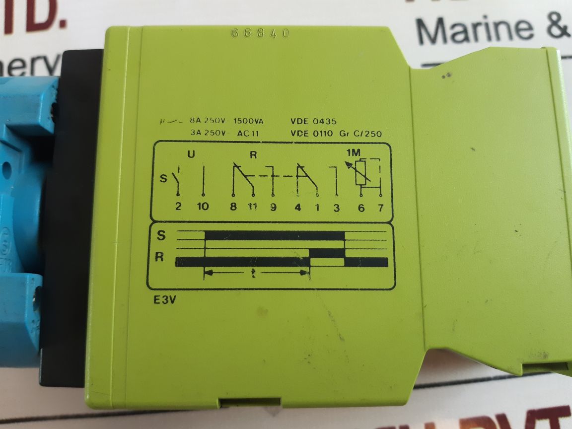 Tele E3V Time Delay Relay