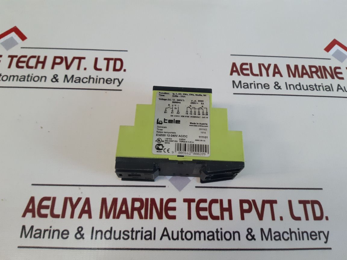 Tele E3Zi20 12-240V Ac/Dc Multifunction Timer Relay