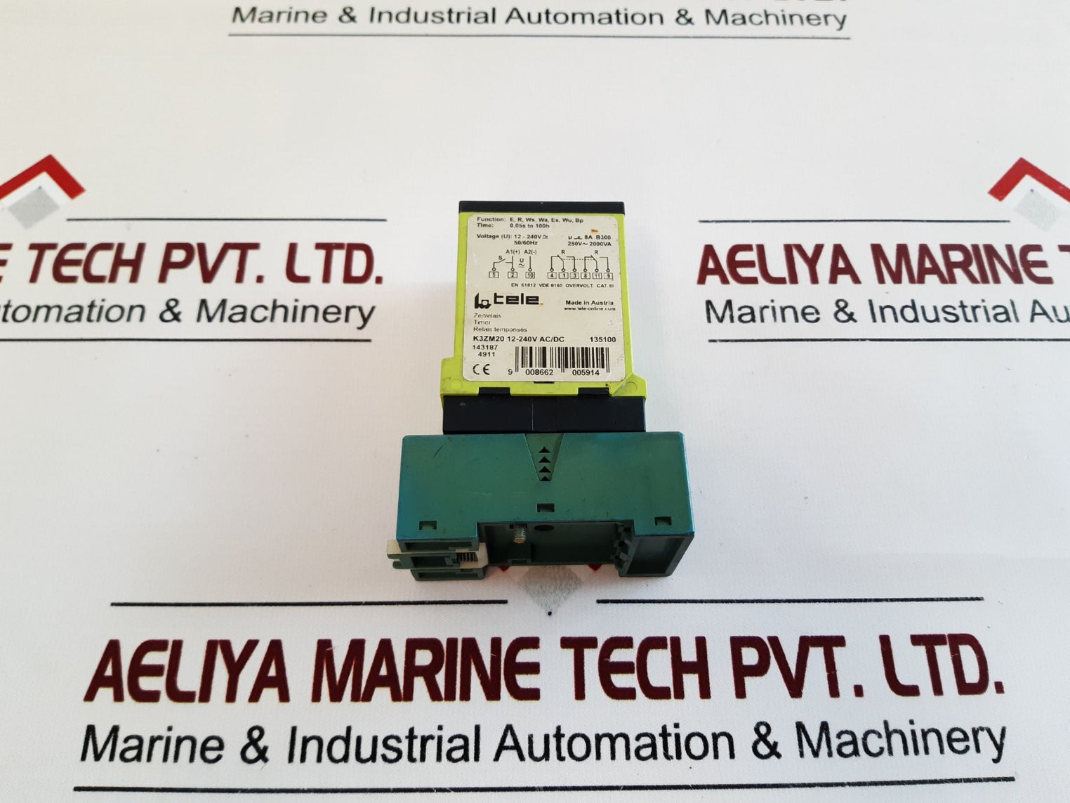 Tele K3Zm20 Multifunction Timer 12-240V Ac/Dc With Base