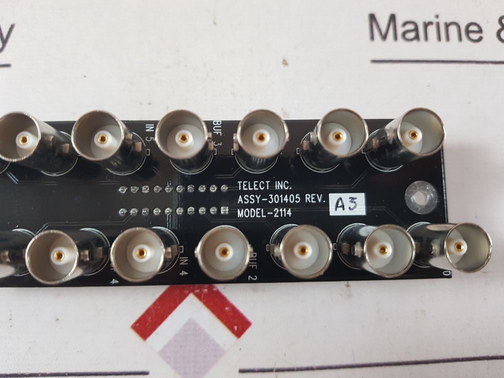 Telect 800 551 4567 Modular Audio Looping Pcb Card 2114-00000