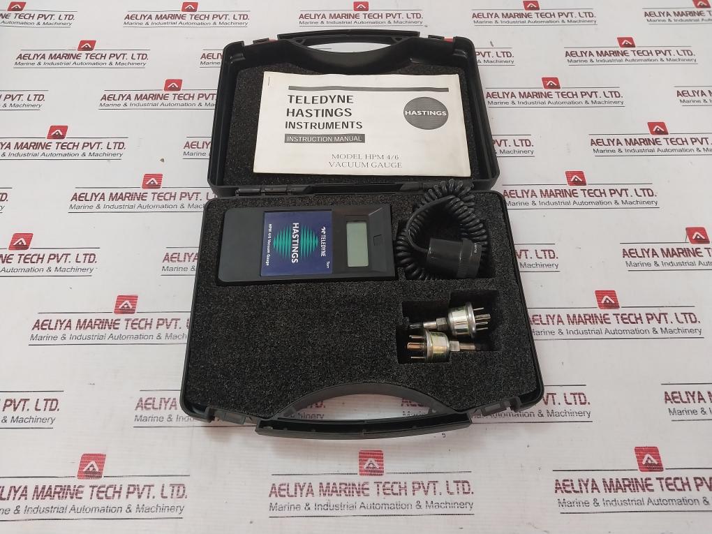 Teledyne Hpm 446 Portable Vacuum Gauge
