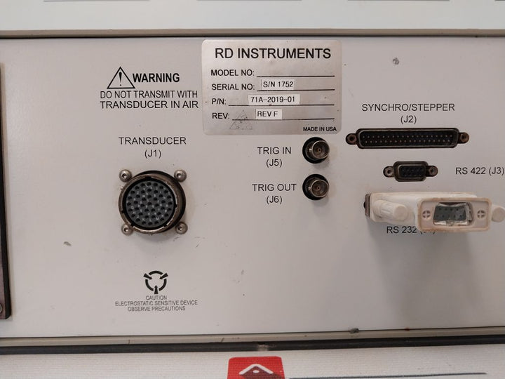 Teledyne Rd Instruments 71A-2019-01