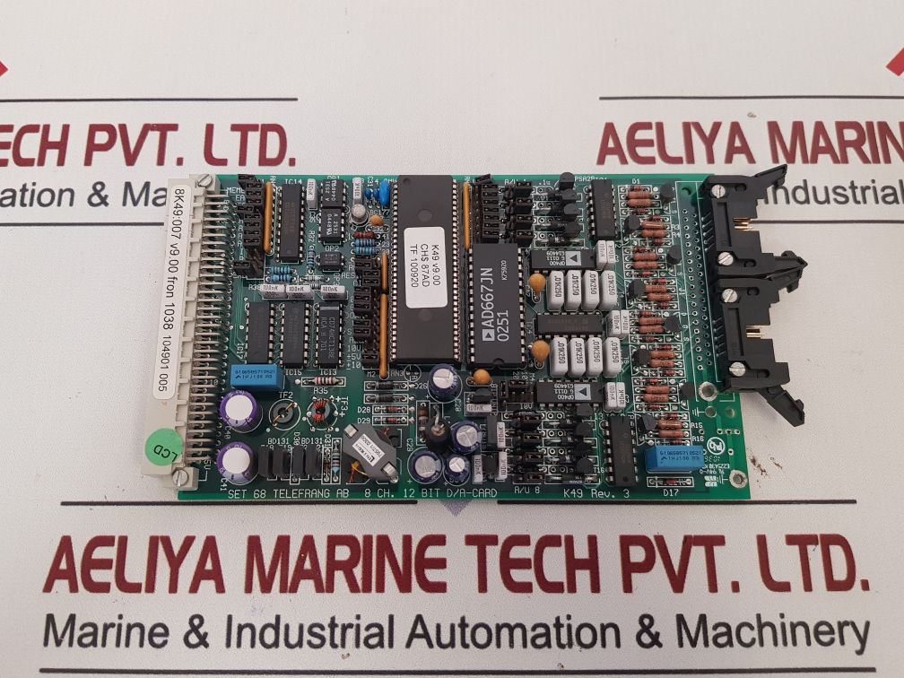 Telefrang 8 Channel 12 Bit D/A-card Kb-04