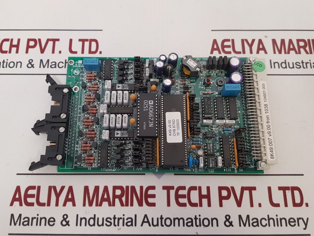 Telefrang Set 68 K49 8 Ch. 12 Bit D/A-pcb Card