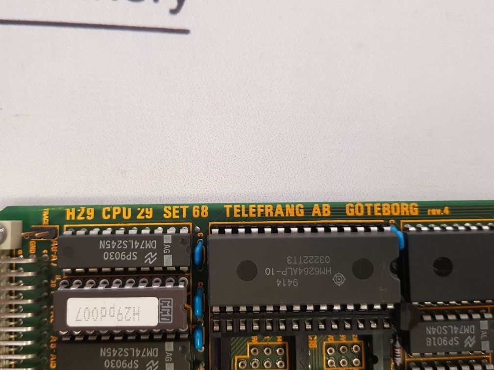 Telefrang H29 Cpu29 Set 68 Pcb Card