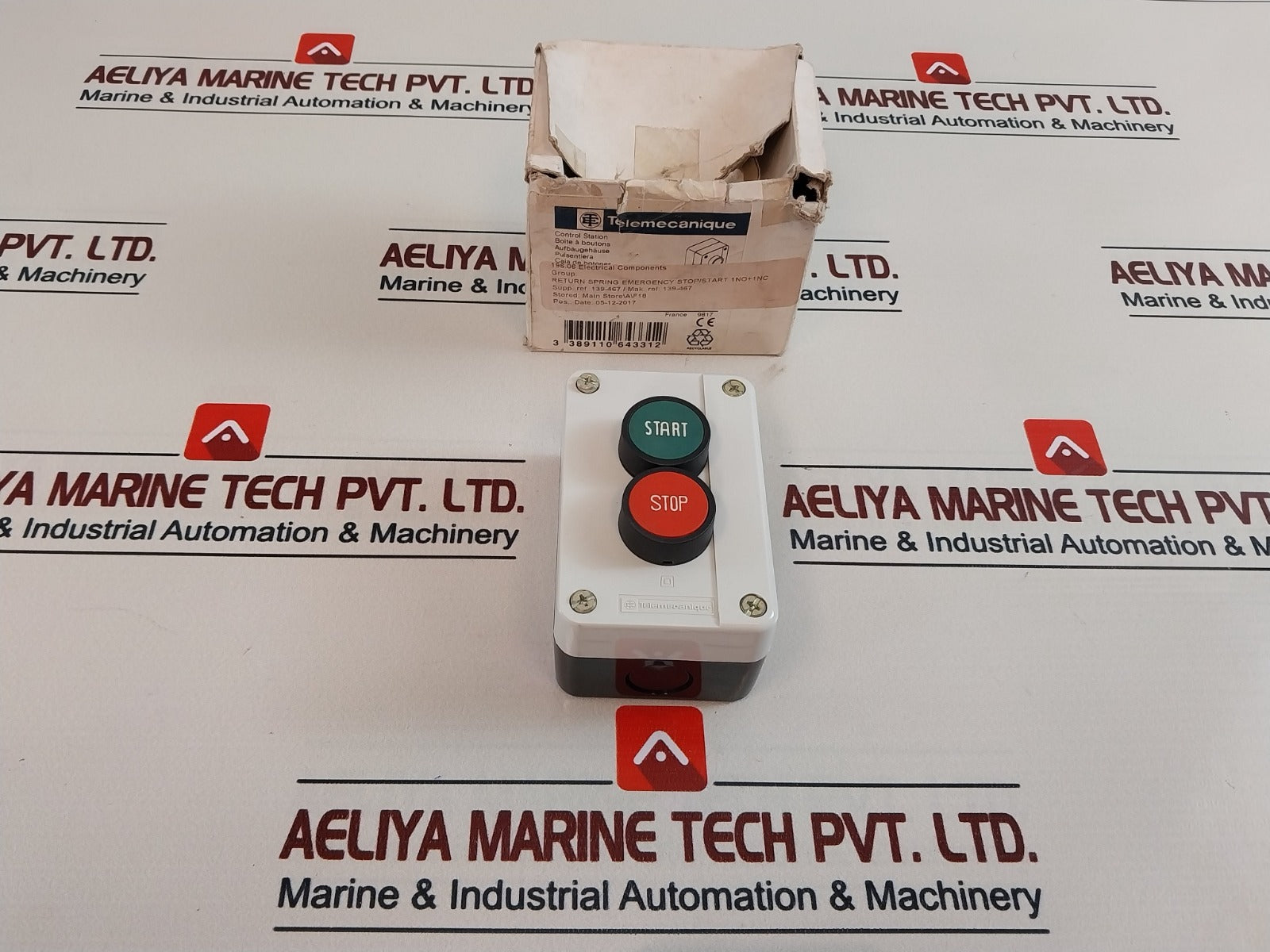 Telemecanique 139-467 Pushbutton Control Station – Aeliya Marine Tech®