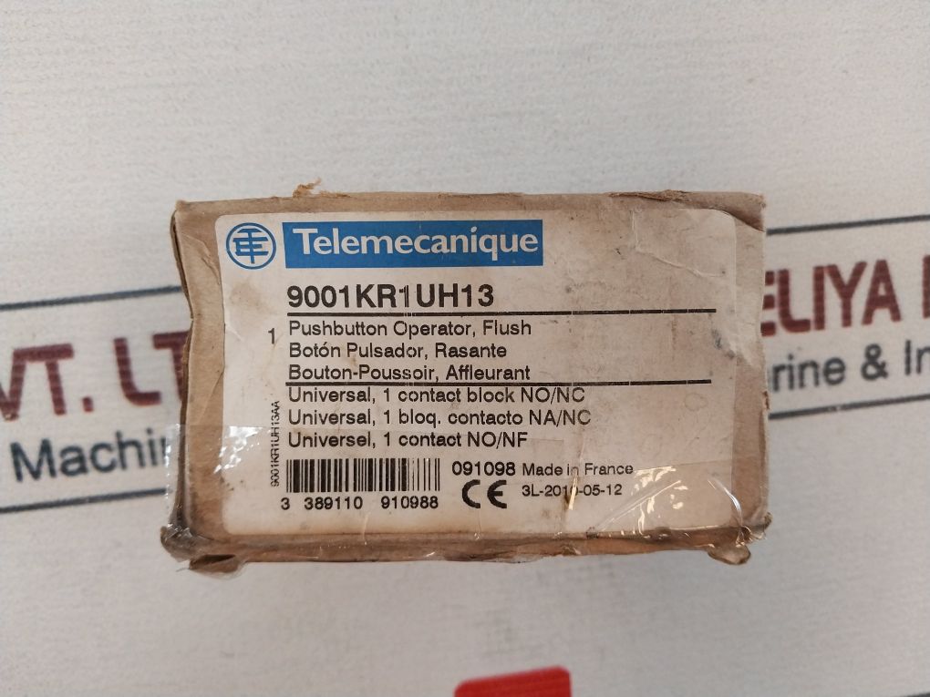 Telemecanique 9001Kr1Uh13 Pushbutton Operator