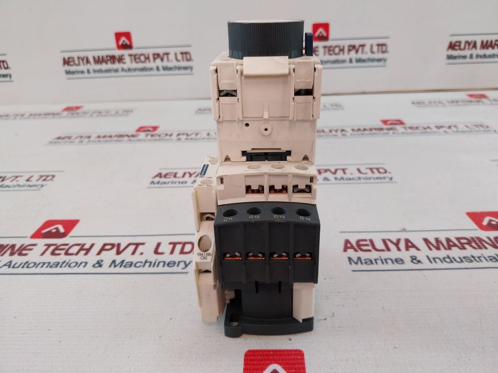 Telemecanique A013250 Contactor With Ladt0 Auxiliary Contact Block Lad4Rcu Transient Suppressor Lad8N20 Contact Block