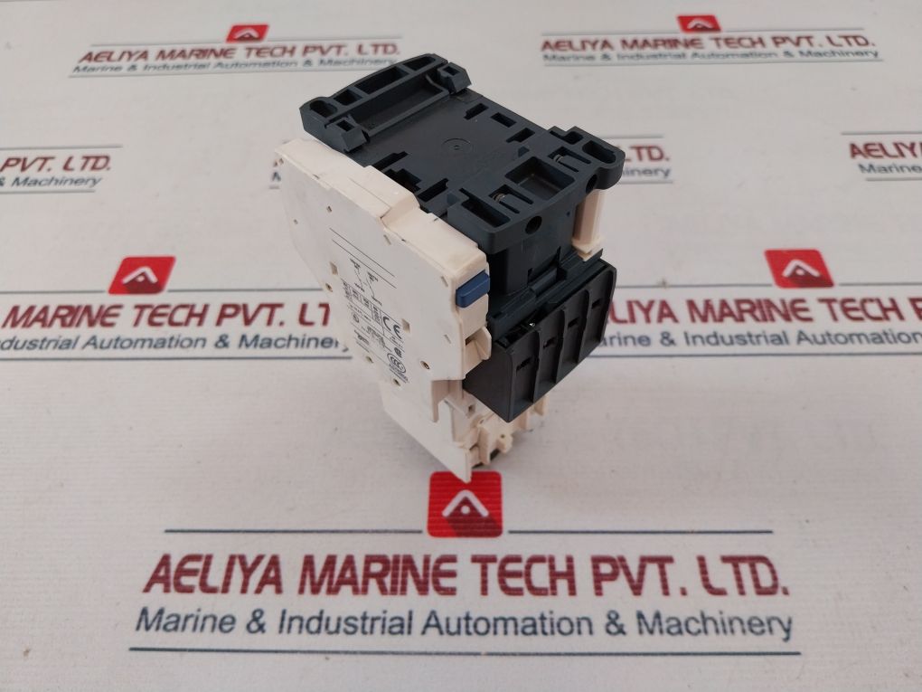 Telemecanique A013250 Contactor With Ladt0 Auxiliary Contact Block Lad4Rcu Transient Suppressor Lad8N20 Contact Block