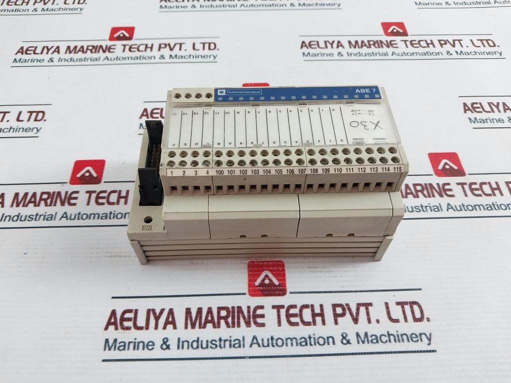 Telemecanique Abe7-h16R11 I/O Connection Module Abe 7, 30Vdc