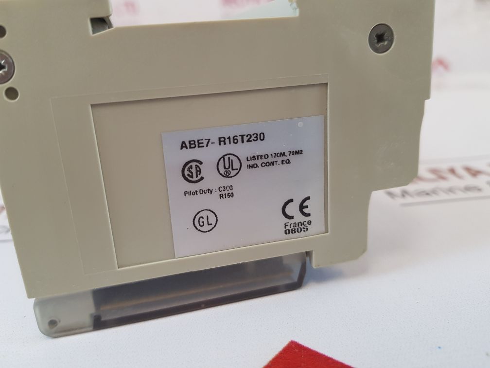 Telemecanique Abe7-r16T230 Output Module Sub Base