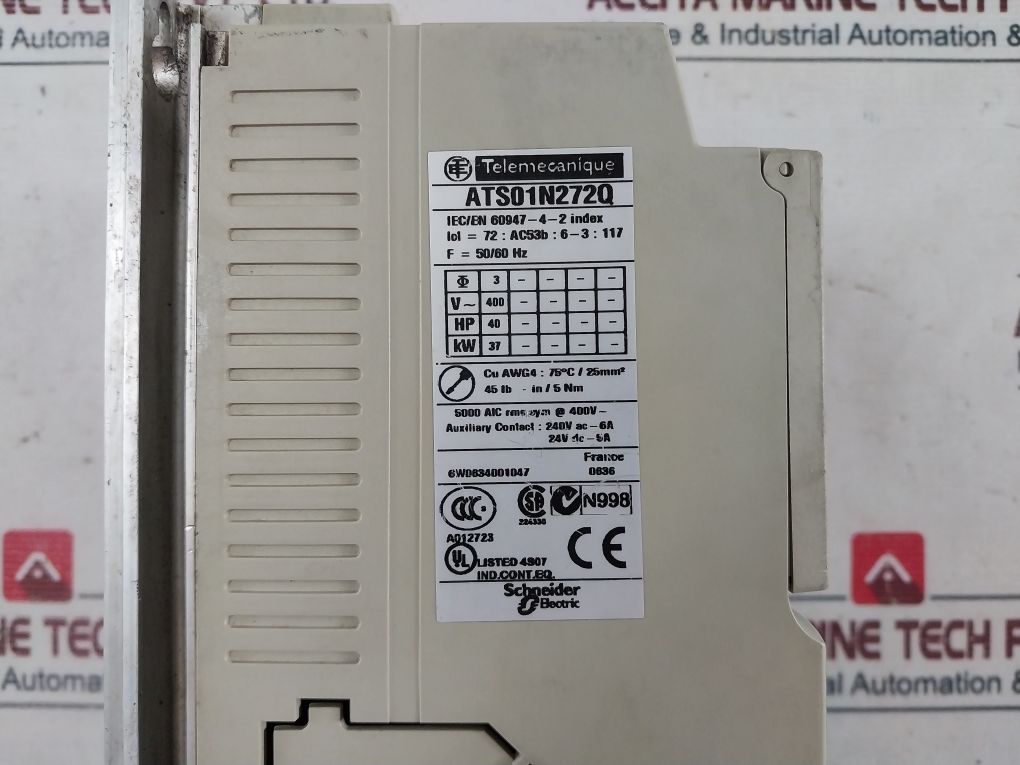 Telemecanique Ats01N272Q Soft Starter