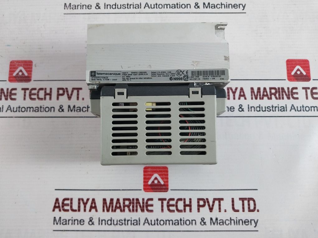 Telemecanique Atv08Hu18M2X Drive 0.75 Kw-200/240 V