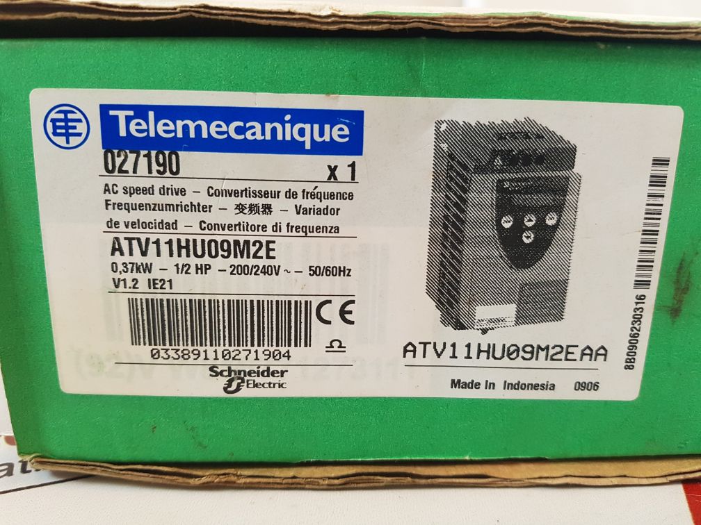 Telemecanique atv11hu09m2e altivar 11 Variable speed drive
