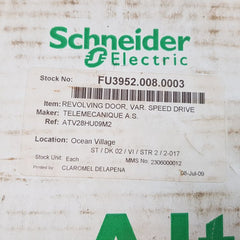 Telemecanique atv11hu09m2e altivar 11 Variable speed drive
