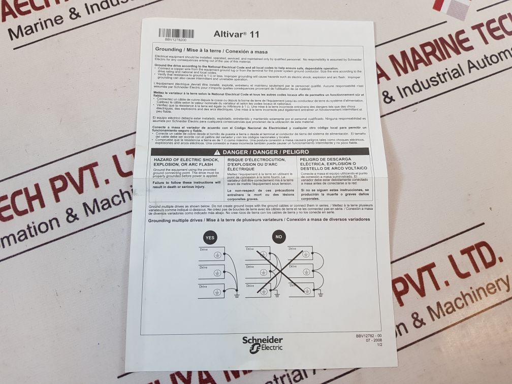 Telemecanique atv11hu09m2e altivar 11 Variable speed drive