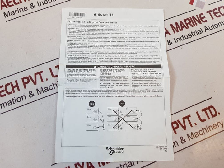 Telemecanique atv11hu09m2e altivar 11 Variable speed drive