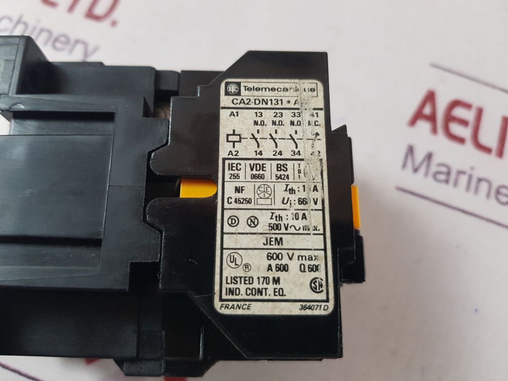 Telemecanique Ca2-dn131 Contactor Relay